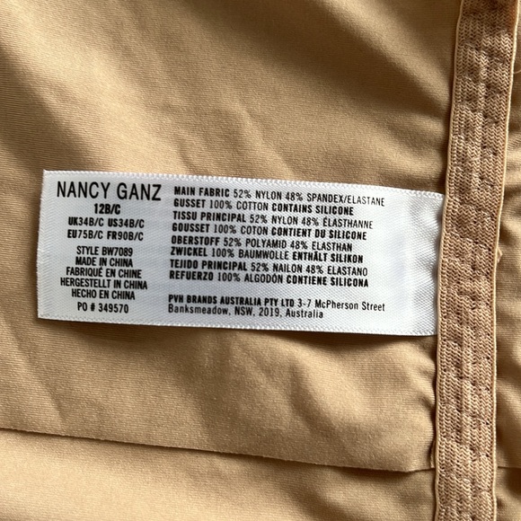Nancy Ganz Body Define Bodysuit Shapewear Beige 34B/C - Picture 4 of 7